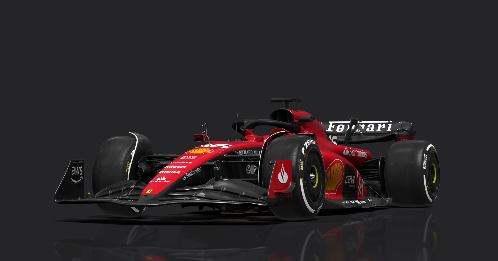 F1 - Formula Hybrid 2022, skin SF23_16_Leclerc
