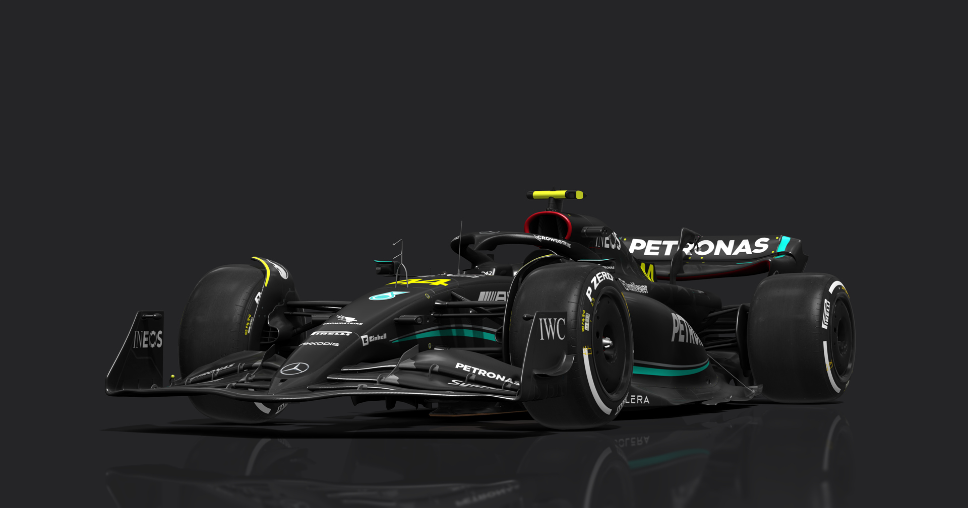 F1 - Formula Hybrid 2022, skin W14_44_Hamilton