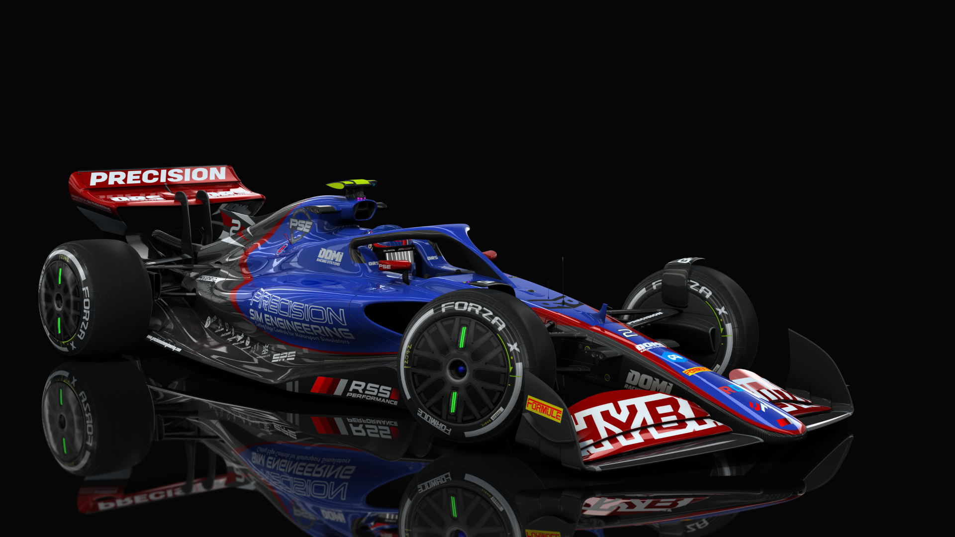 Formula Hybrid X 2022, skin 02_pse_blue_red