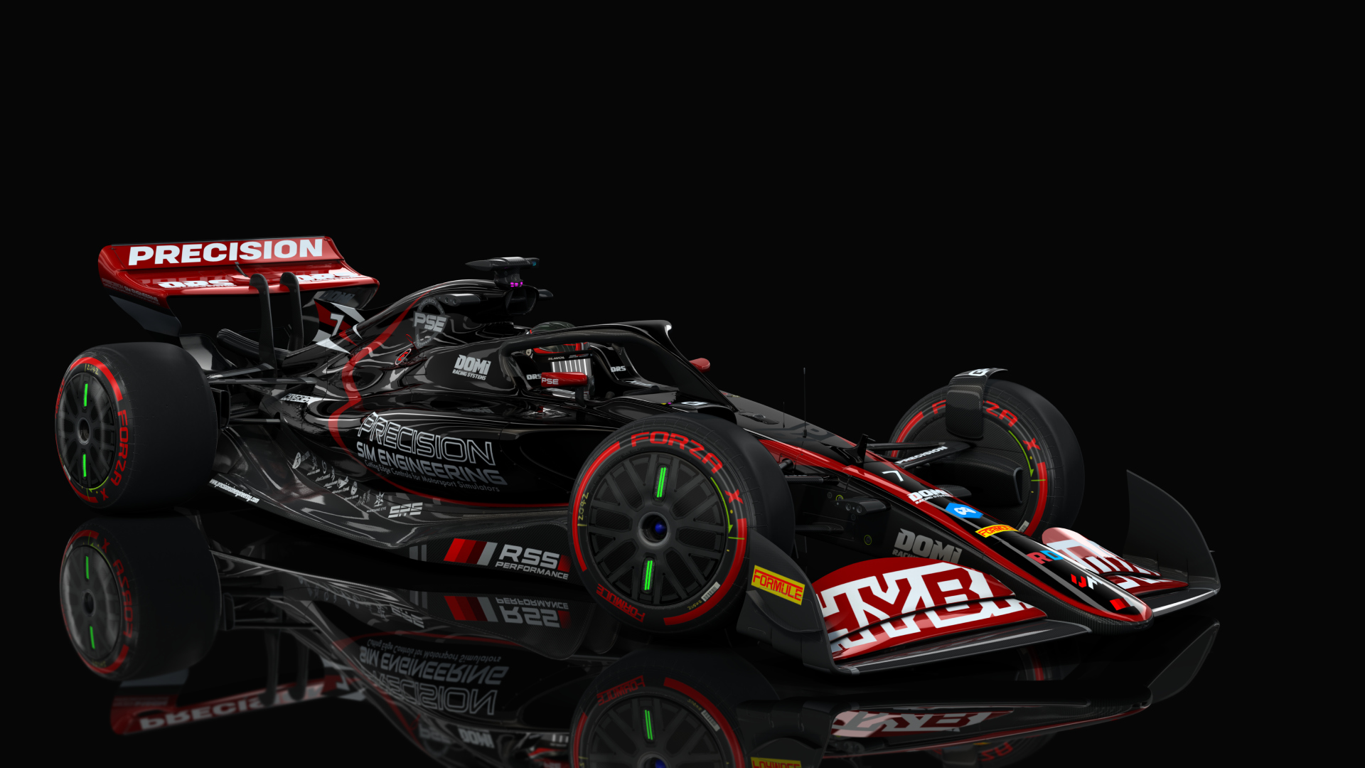 Formula Hybrid X 2022, skin 07_pse_navy_red_black