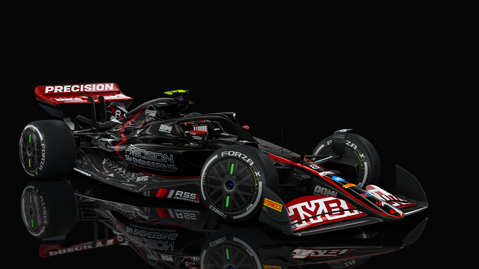 Formula Hybrid X 2022, skin 08_pse_navy_red_black