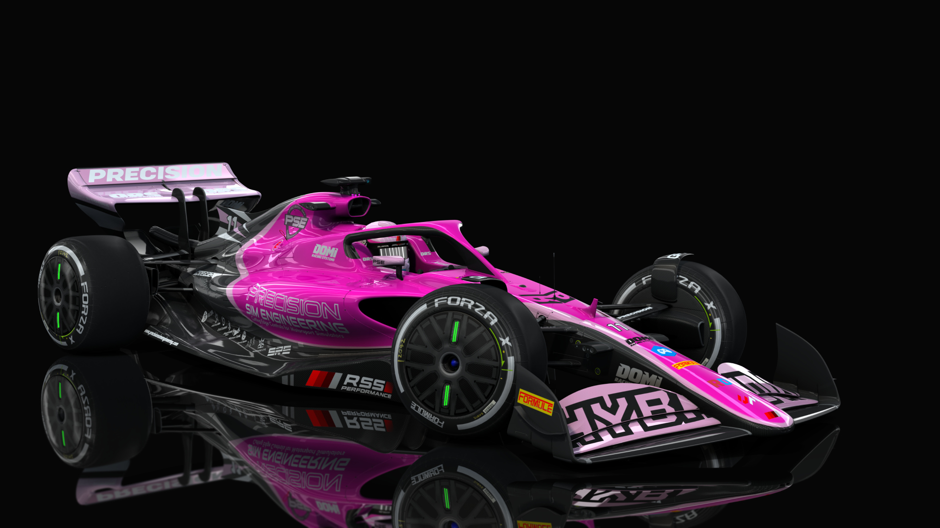 Formula Hybrid X 2022, skin 11_pse_navy_pink_white