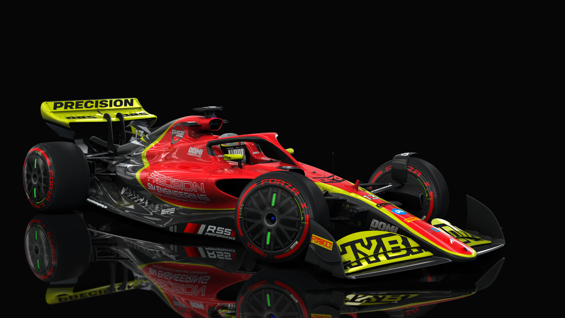 Formula Hybrid X 2022, skin 13_pse_navy_red_yellow