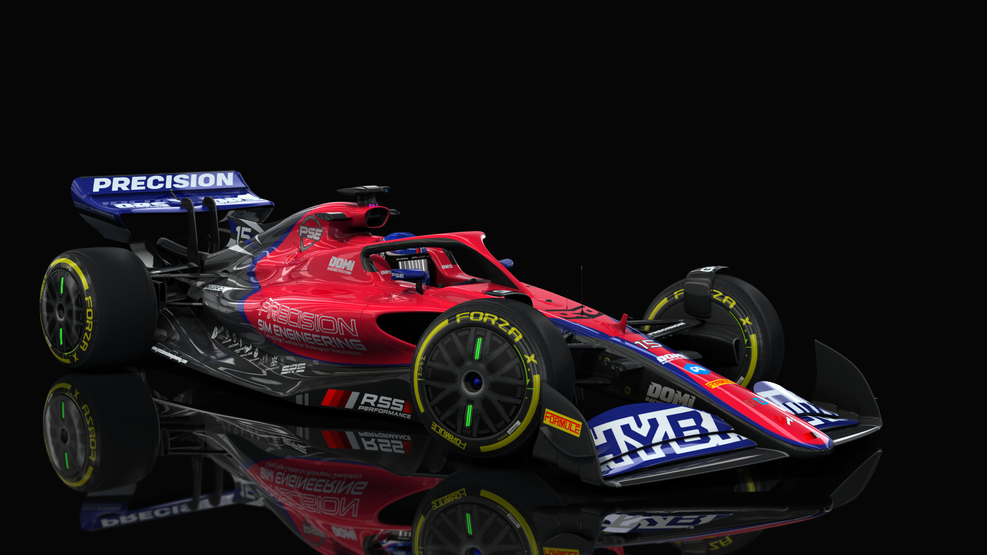 Formula Hybrid X 2022, skin 15_pse_navy_red_blue