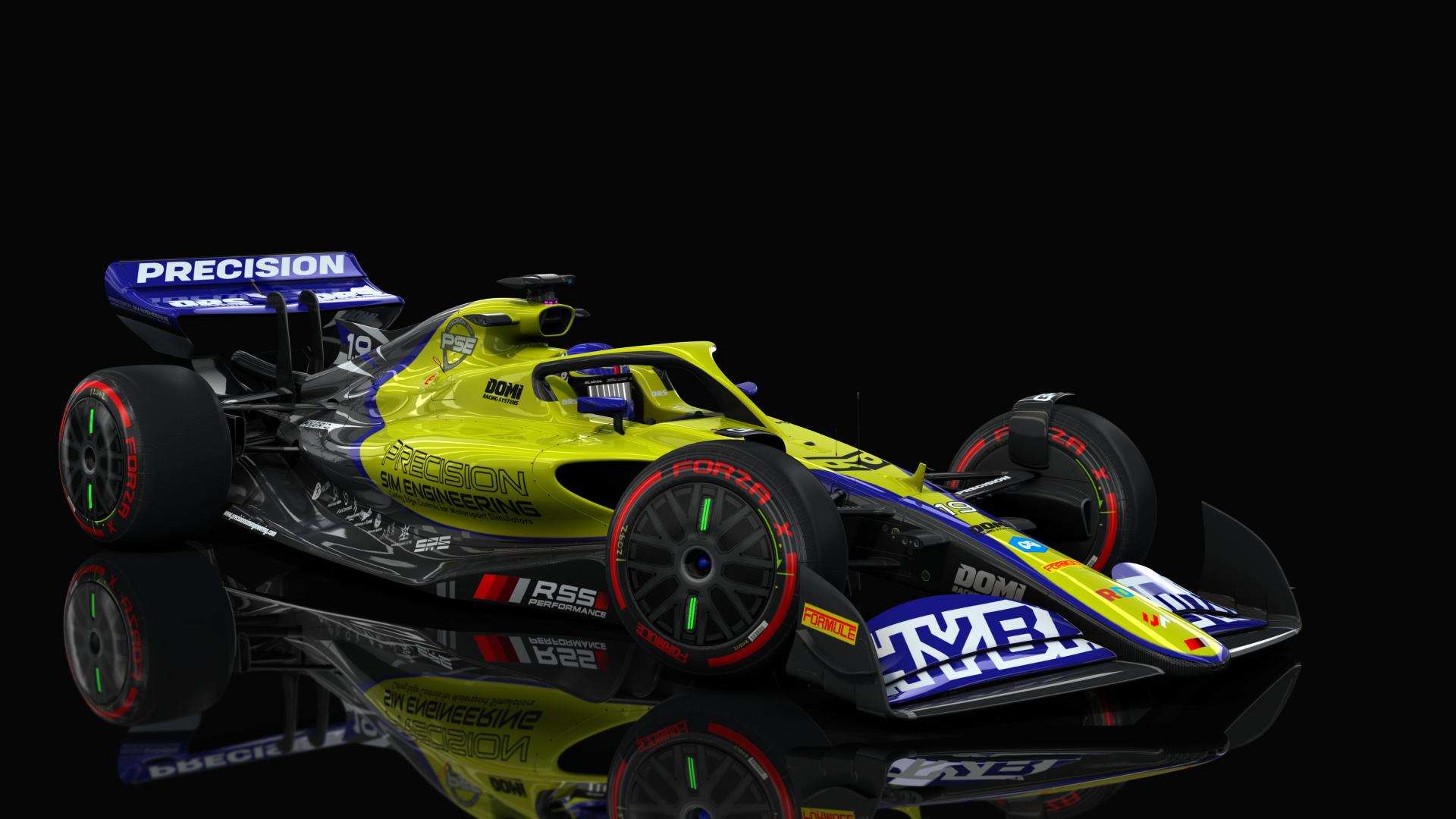 Formula Hybrid X 2022, skin 19_pse_navy_yellow