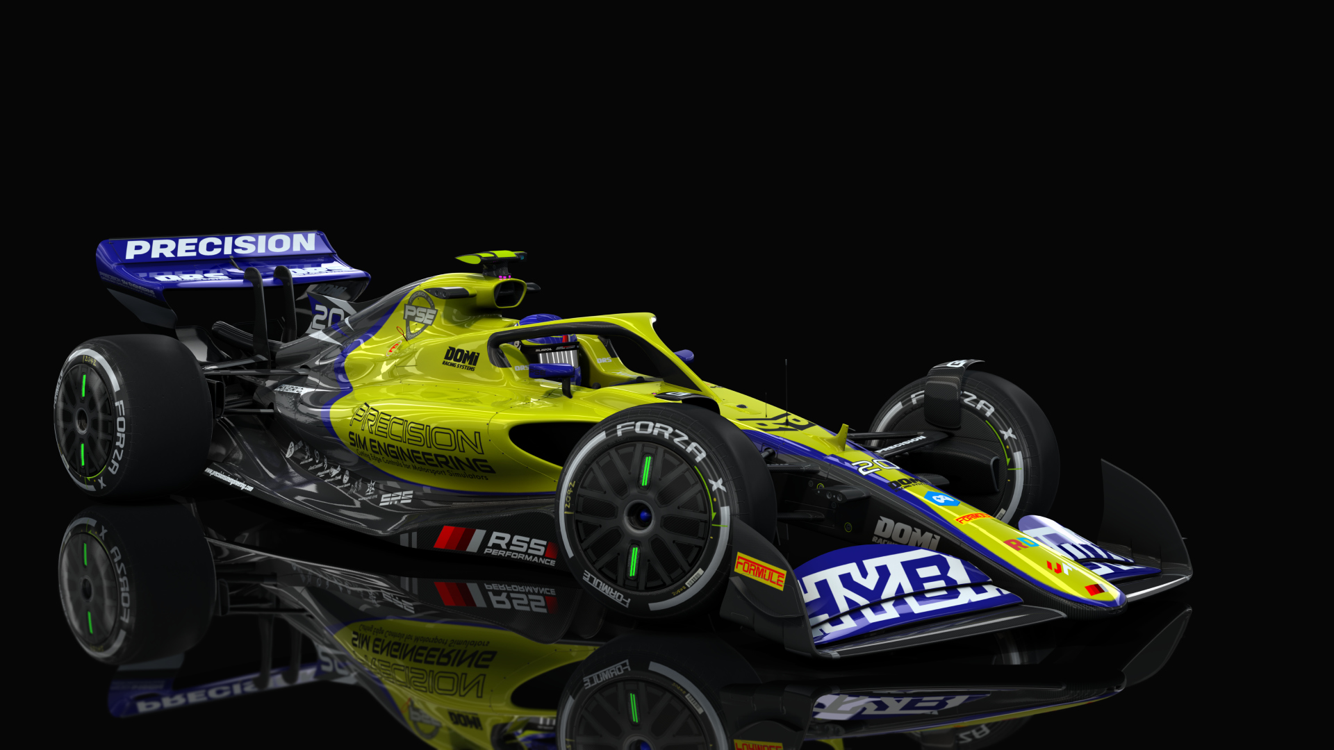Formula Hybrid X 2022, skin 20_pse_navy_yellow