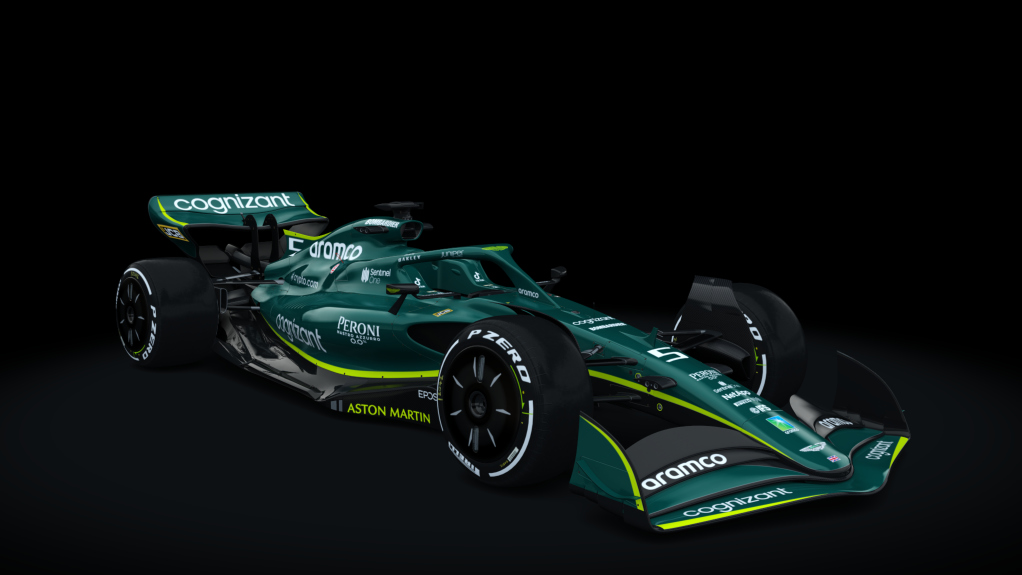 Formula Hybrid X 2022 EVO, skin AMR22_5_Vettel