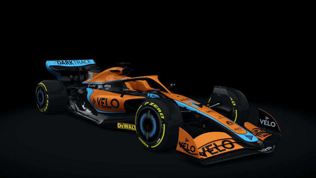 Formula Hybrid X 2022 EVO, skin MCL36_3_Ricciardo