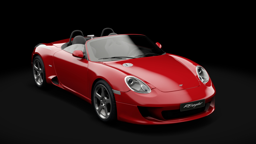 RUF RK Spyder 2007 tweaked, skin 00_carmine_red