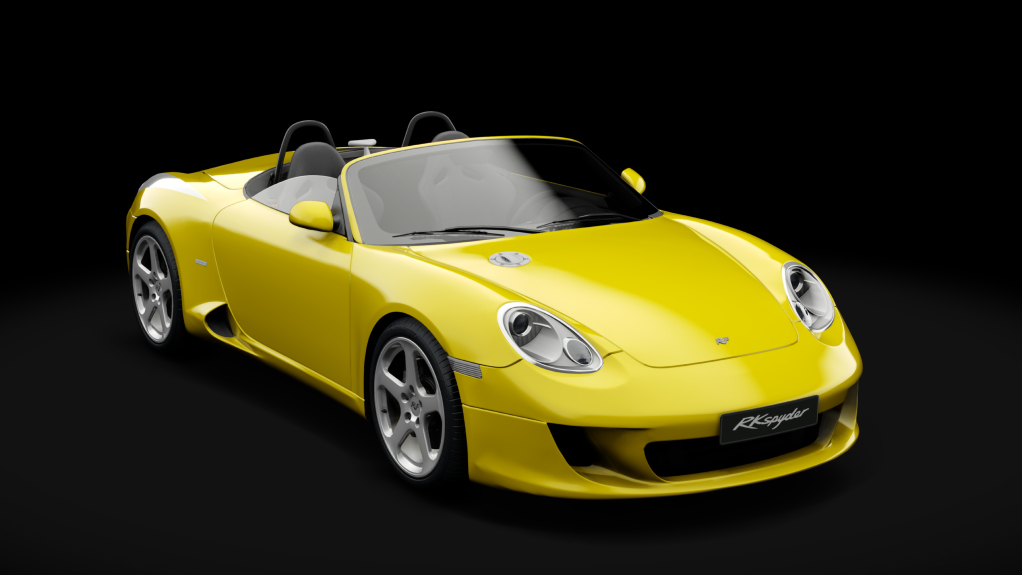 RUF RK Spyder 2007 tweaked, skin 05_racing_yellow