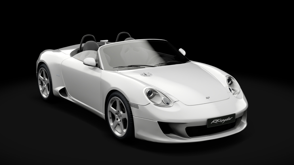 RUF RK Spyder 2007 tweaked, skin 07_carrara_white_metallic