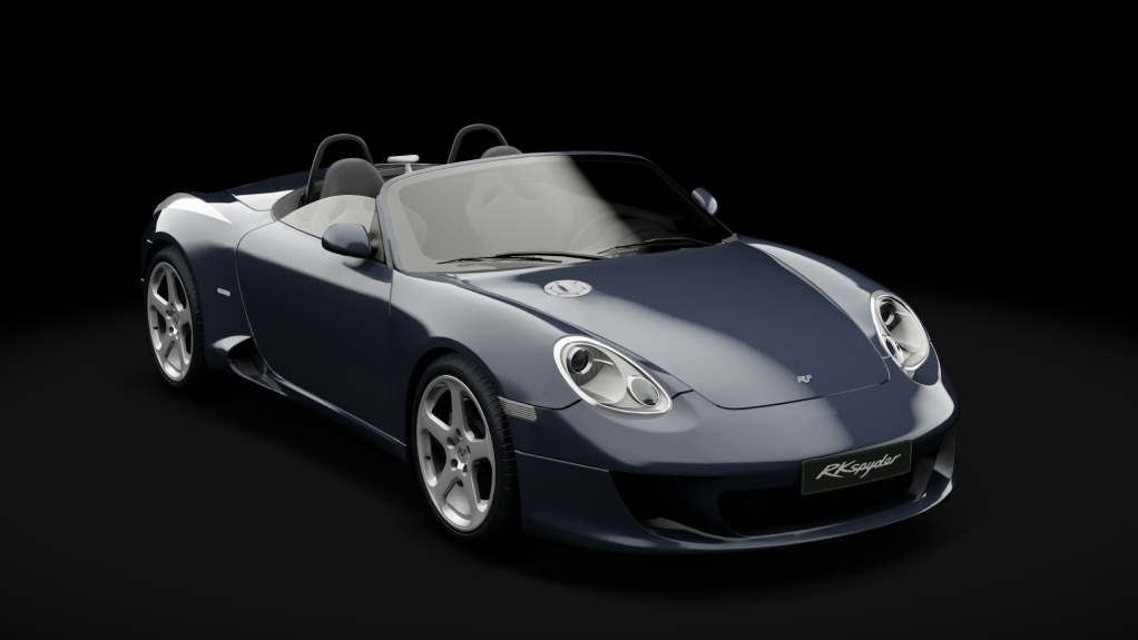 RUF RK Spyder 2007 tweaked, skin 09_graphite_blue_metallic