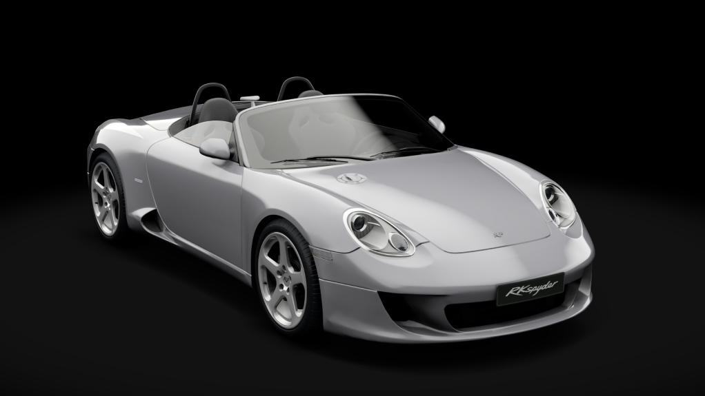 RUF RK Spyder 2007 tweaked, skin 10_rhodium_silver_metallic