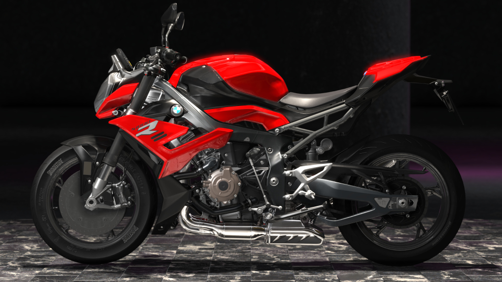 BMW S 1000 R 2021, skin Racing Red