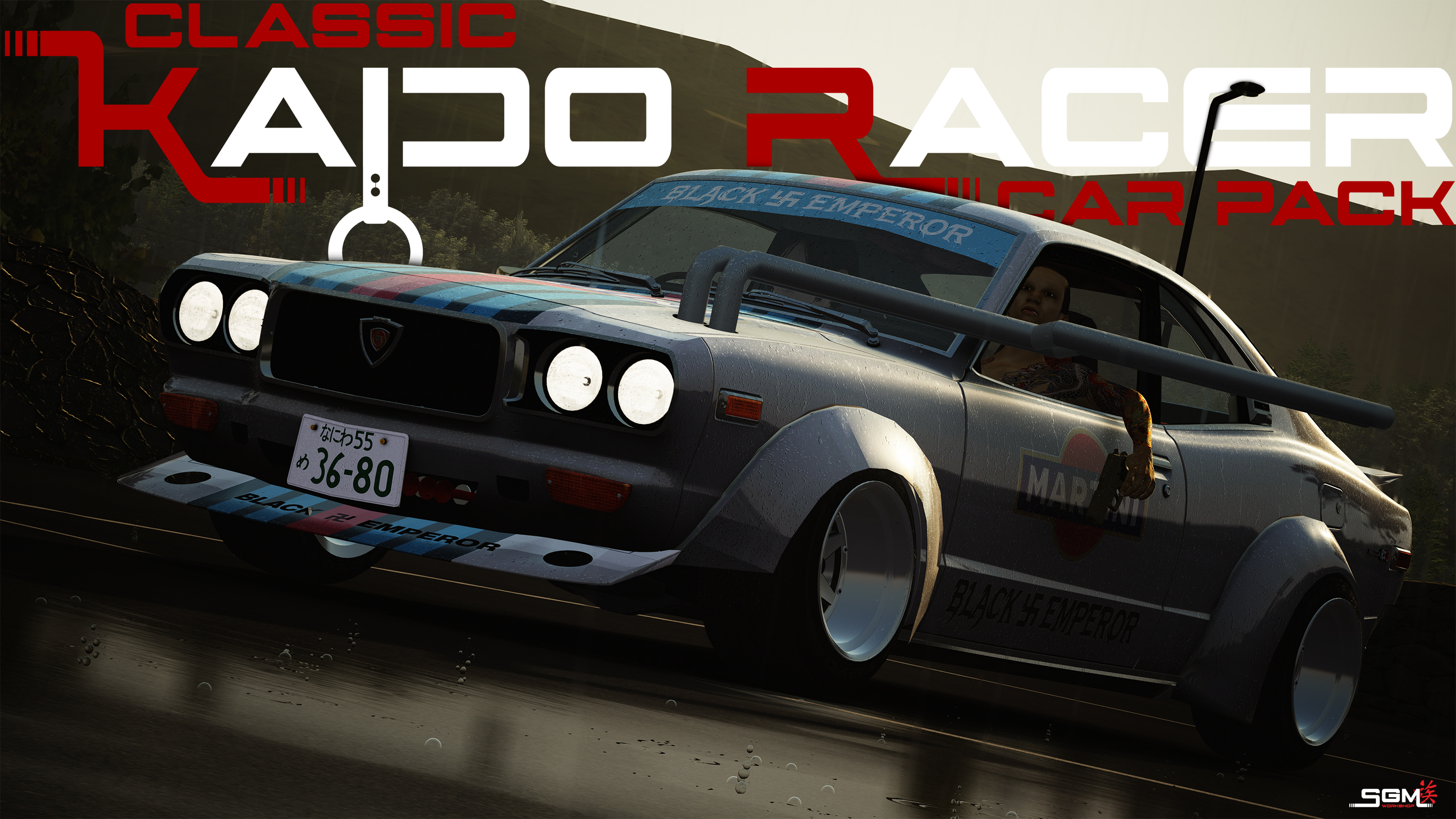 Kaido Racer - Mazda RX-3 GT [SGM WORKSHOP], skin kaido_a