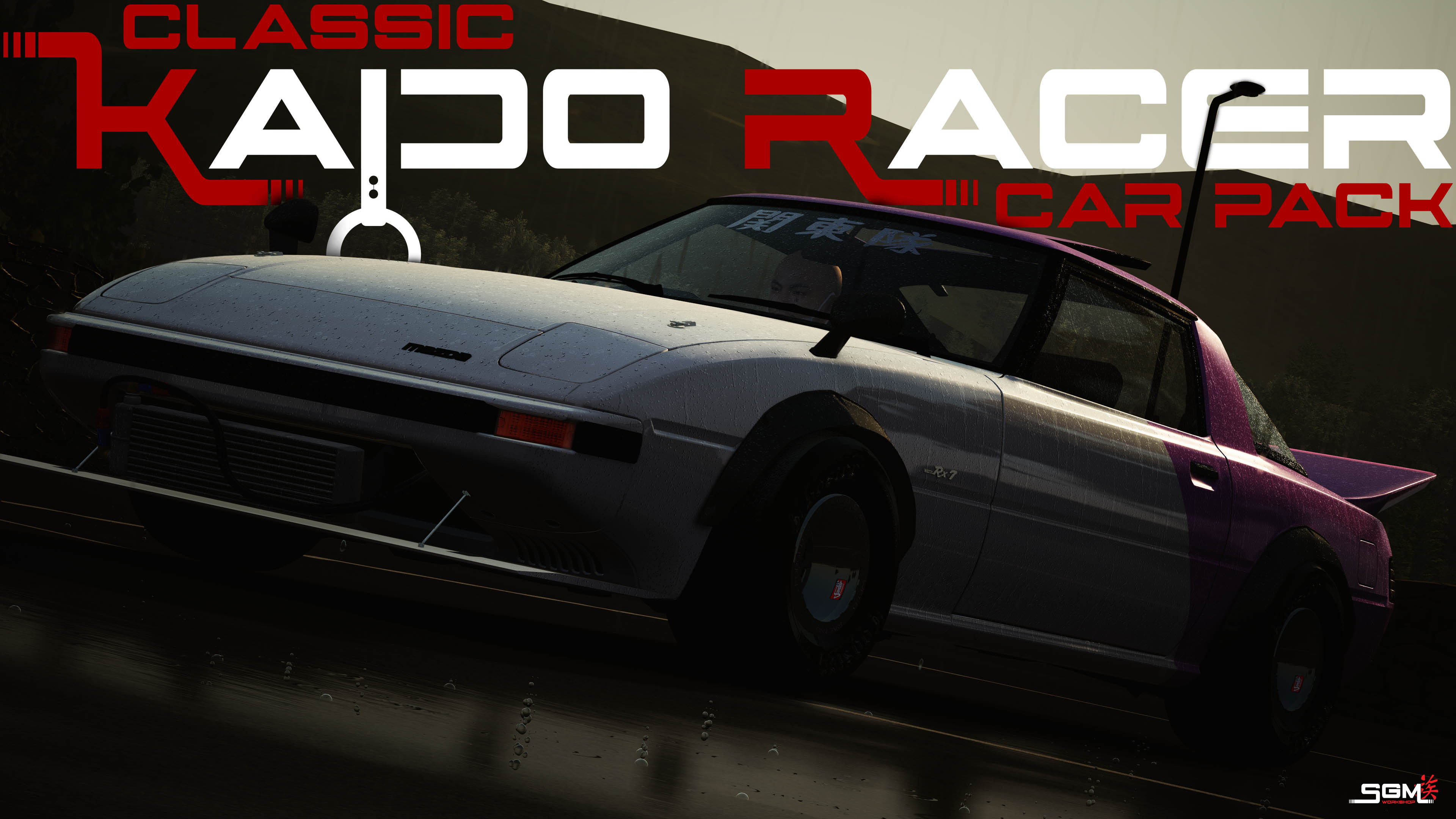 Kaido Racer - Mazda RX7 FB [SGM WORKSHOP] 500, skin pink
