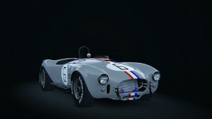 Shelby Cobra 427 Competition, skin silvercompetition