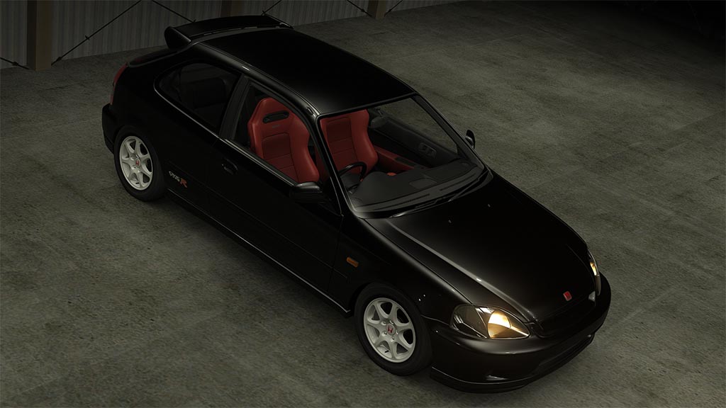 Honda CIVIC TYPE R X (EK9) '99, skin Starlight_Black_Pearl