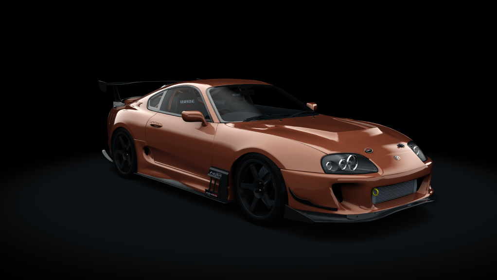 Toyota Supra MKIV Ridox Body Kit, skin 05_ruby_red