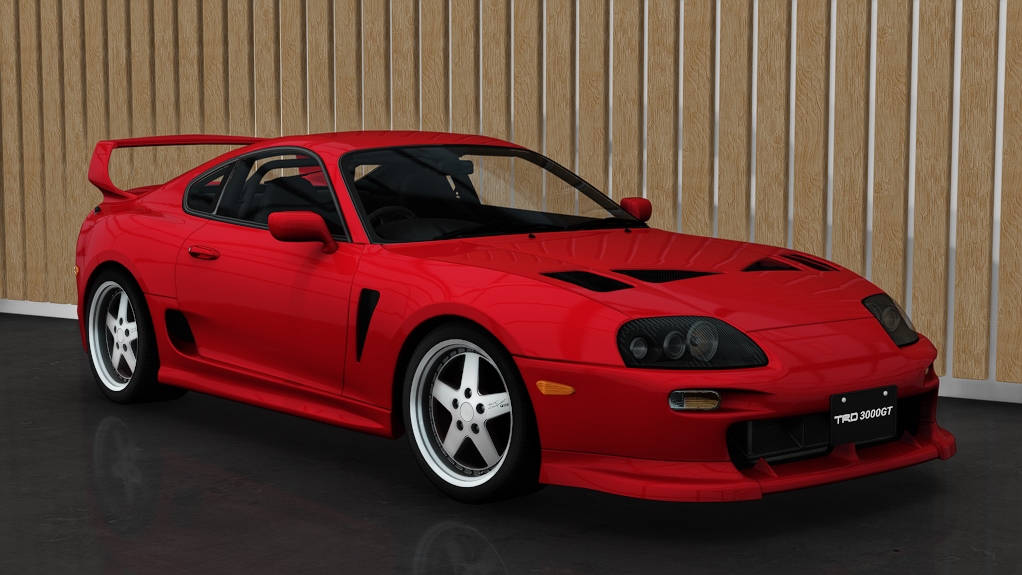 Toyota Supra MKIV TRD 3000GT, skin superrediv