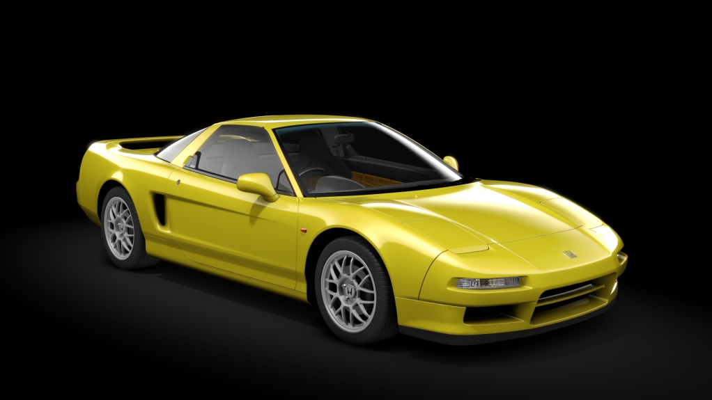 Honda NSX Type S-Zero NA2 tweaked, skin indy_yellow_pearl