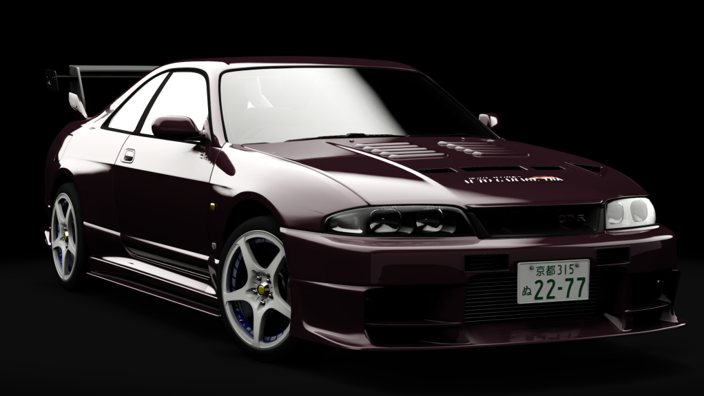 Nissan Skyline GT-R V-Spec (BCNR33)  Wangan Specification, skin 6_LV2_Midnight_Purple