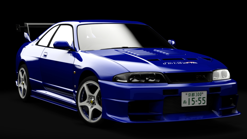 Nissan Skyline GT-R V-Spec (BCNR33)  Wangan Specification, skin 7_Night_Blue