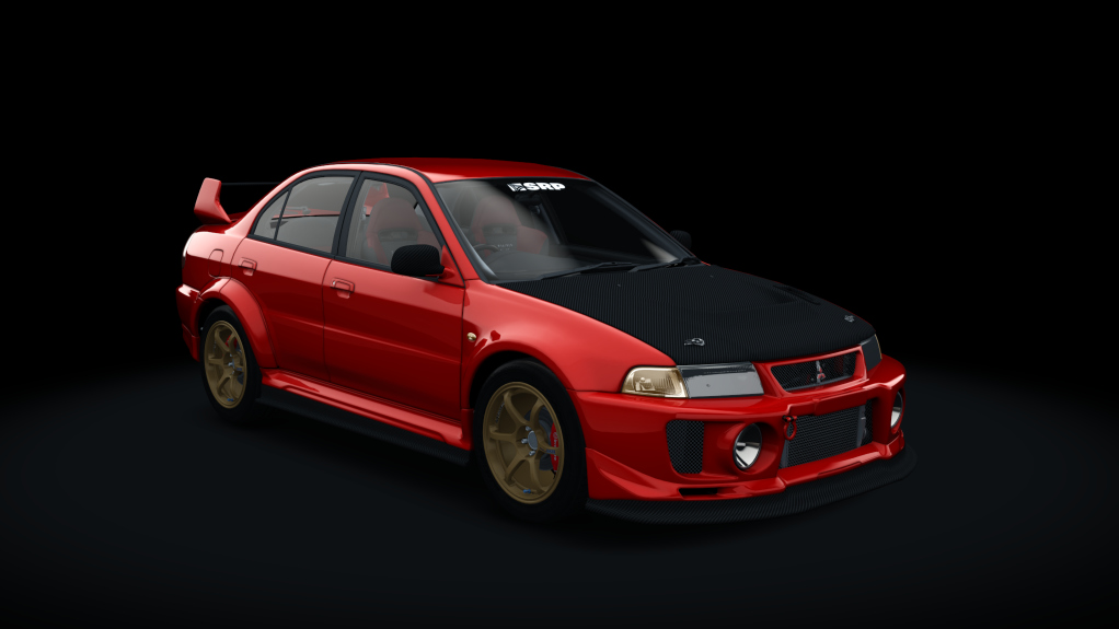 Mitsubishi Lancer Evolution V Kai, skin 01_passion_red