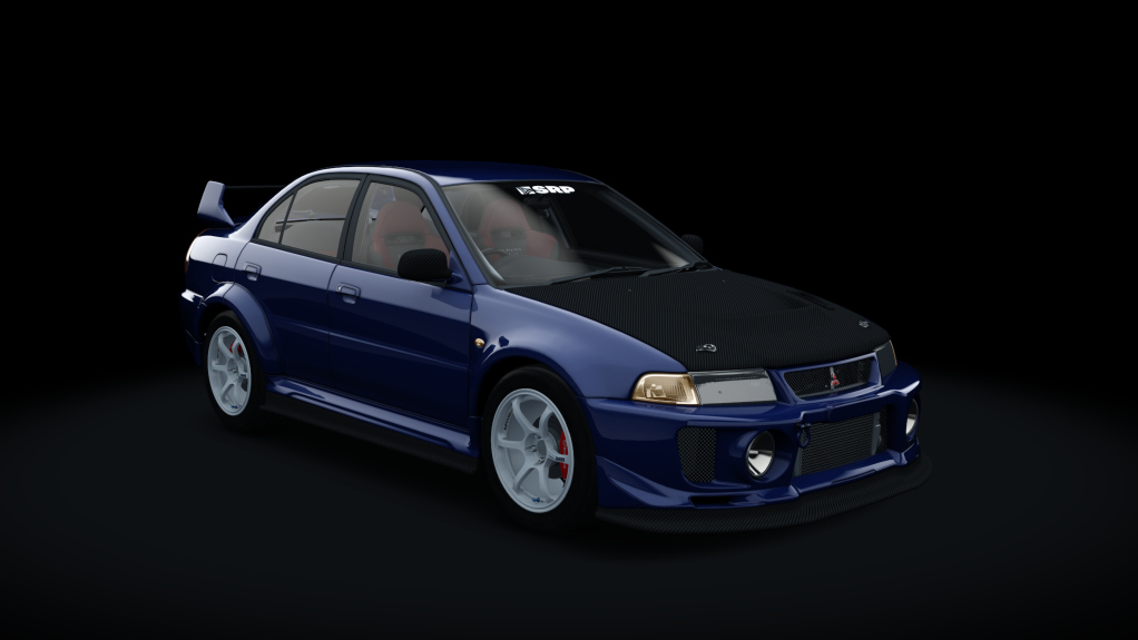 Mitsubishi Lancer Evolution V Kai, skin 02_canal_blue