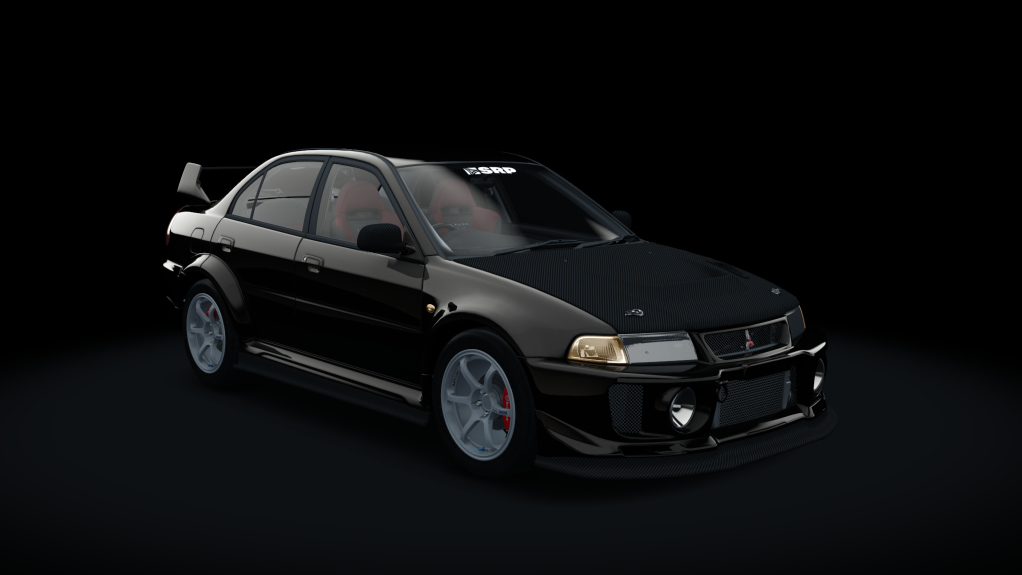 Mitsubishi Lancer Evolution V Kai, skin 04_pyrenees_black