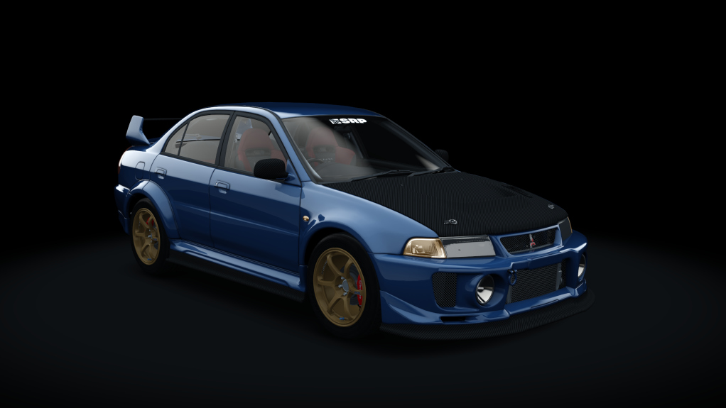 Mitsubishi Lancer Evolution V Kai, skin 05_eiji_blue