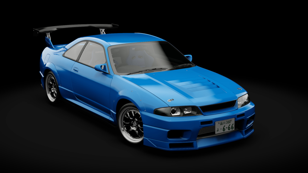 Nissan Skyline GTR R33 (S3 - Wangan), skin itsDraik_Champion_Blue