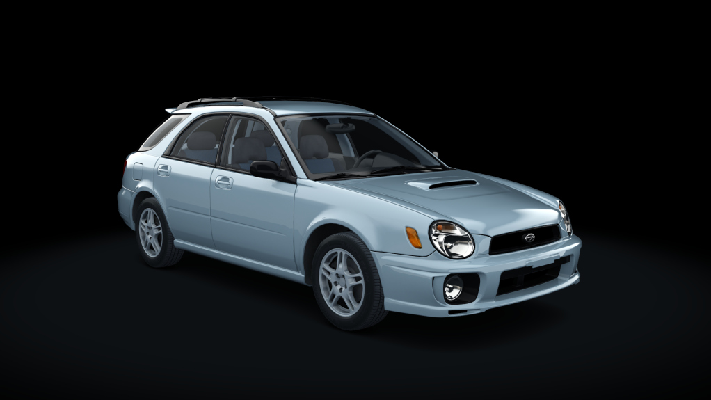 Subaru Impreza WRX (GG), skin platinum_silver