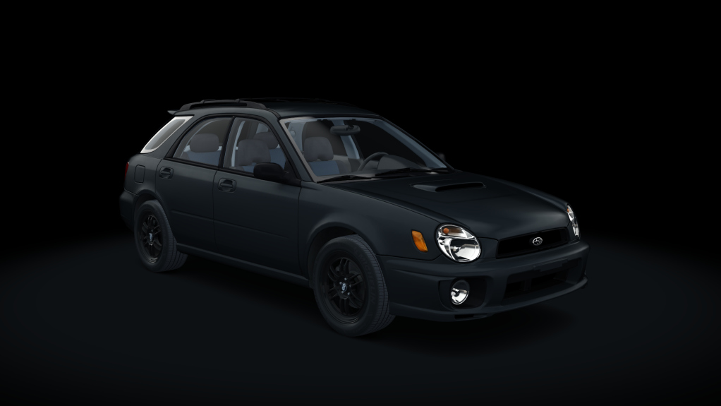 Subaru Impreza WRX S1 (GG), skin charcoal
