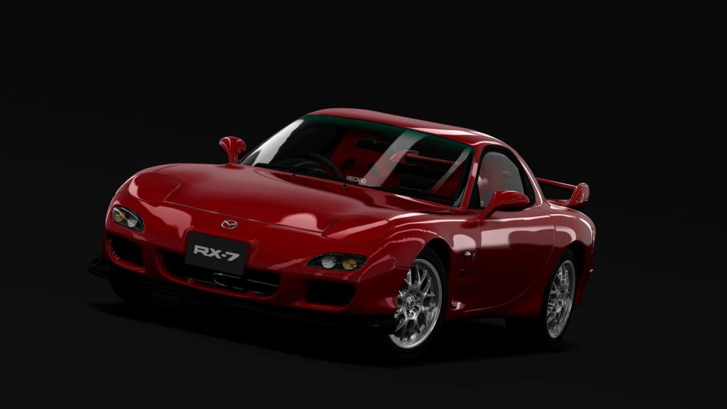 Mazda RX-7 Spirit R Type A (FD), skin vintage_red_ii