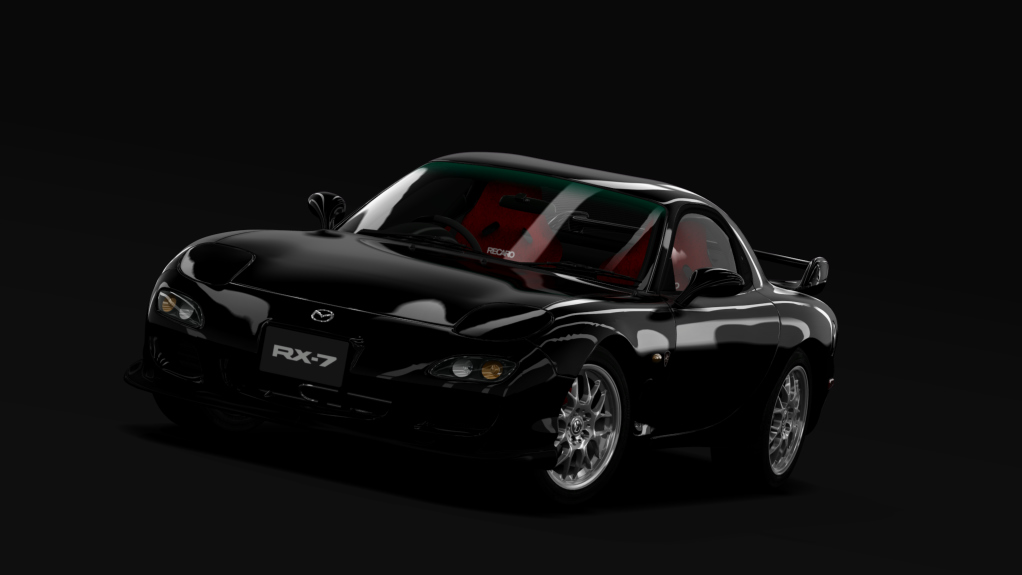 Mazda RX-7 Spirit R Type A (FD) de tuned, skin brilliant_black