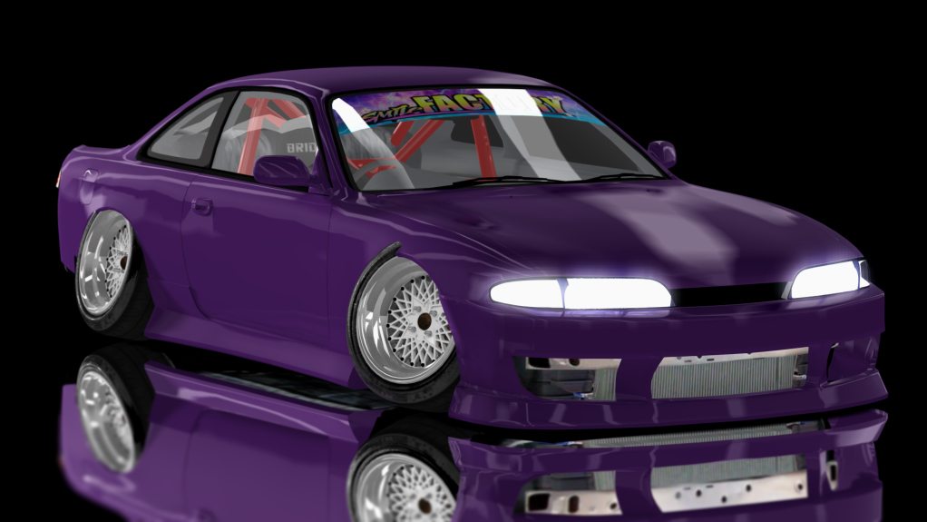 Tando Buddies S14 Zenki Stock Hood, skin Midnight_purple