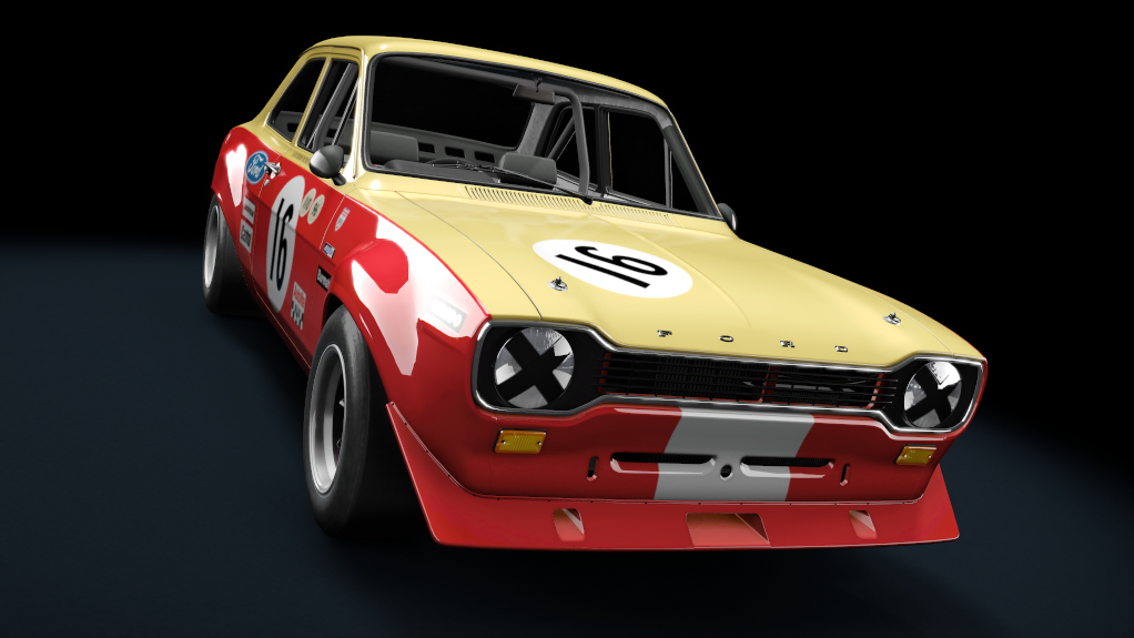 TCL Ford Escort, skin AlanMannRacing_16