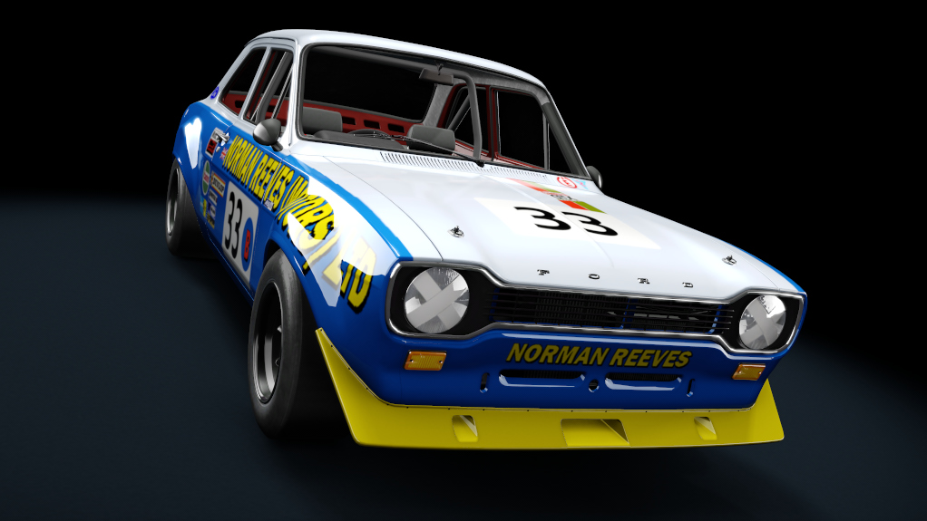 TCL Ford Escort, skin Norman_Reeves_33_1973
