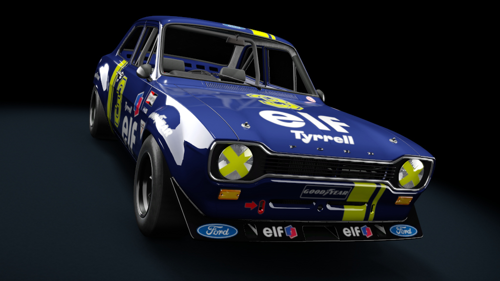 TCL Ford Escort, skin Tyrell_3