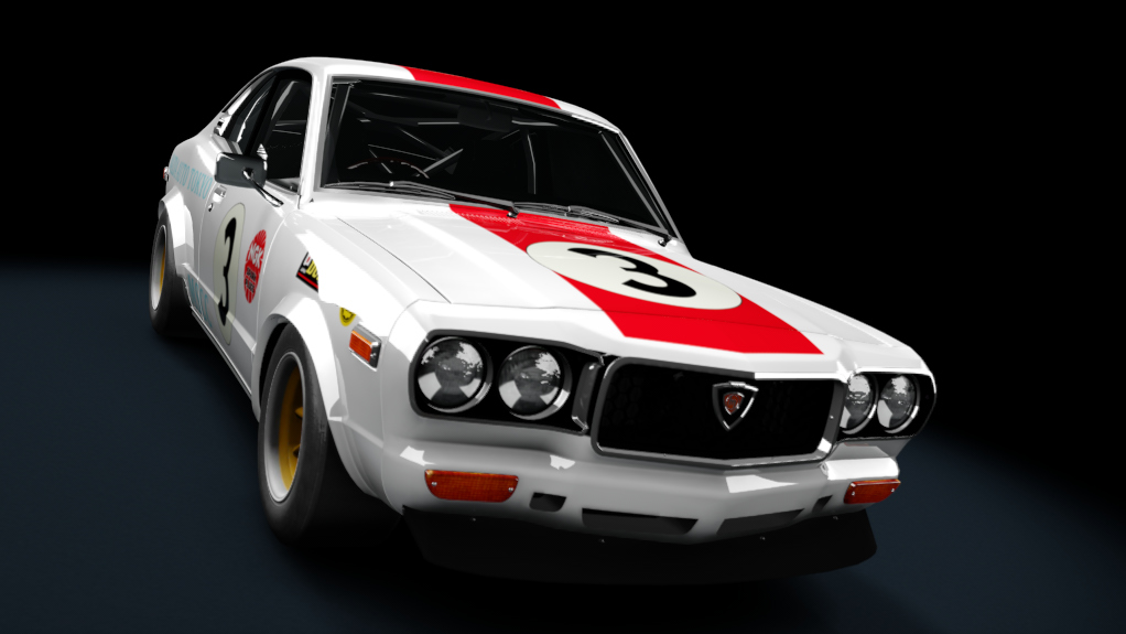 TCL Mazda RX-3 GT, skin 02_1974_Fuji_Super_Touring_Race_No3