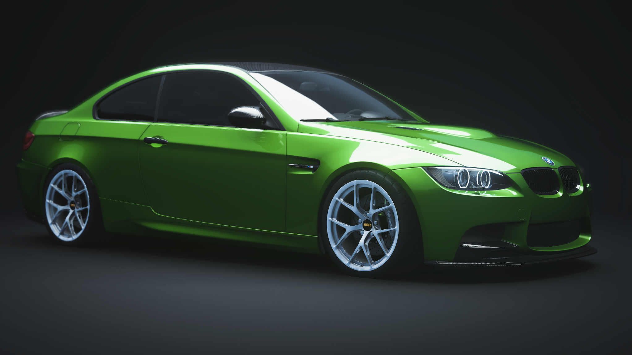 BMW M3 E92 2012 Wettm3, skin bc_wettm3_metallic_green