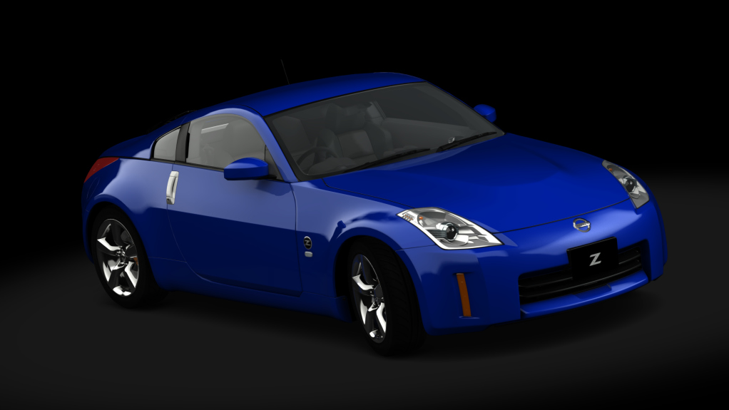 Nissan Fairlady Z version s (Z33) '07 tweaked, skin blue