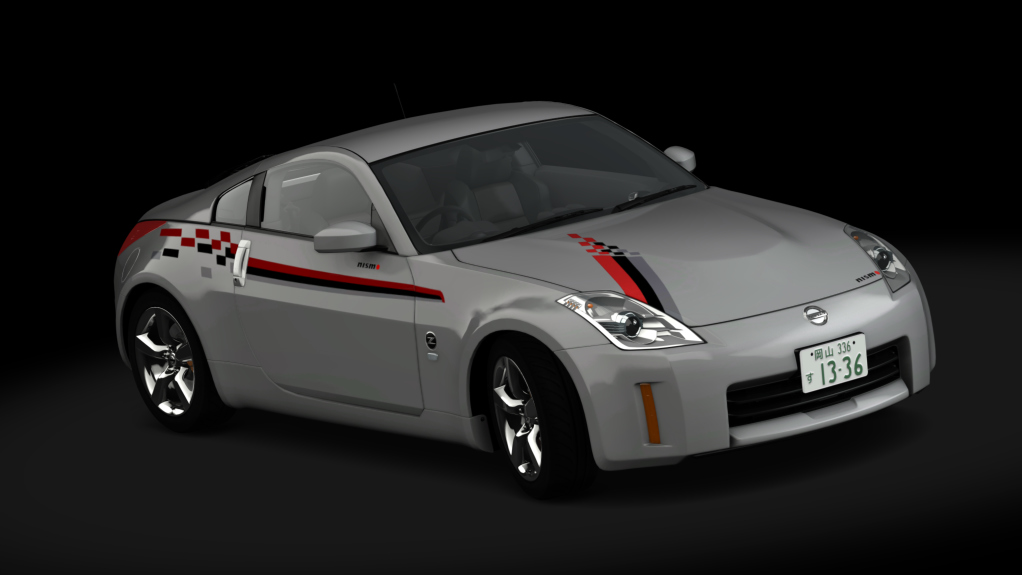 Nissan Fairlady Z version s (Z33) '07 tweaked, skin nismo