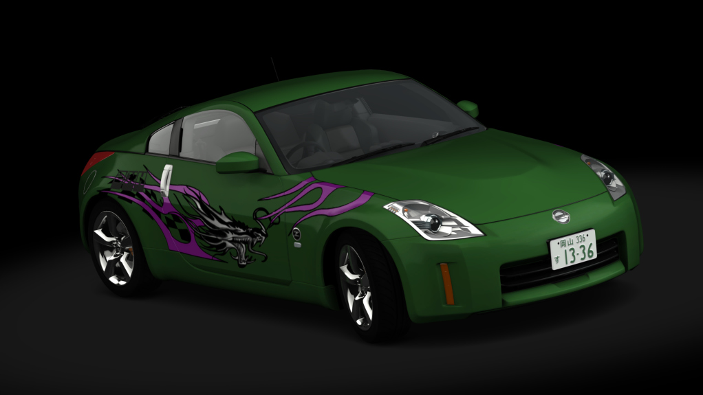 Nissan Fairlady Z version s (Z33) '07 tweaked, skin rch