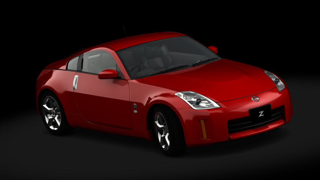 Nissan Fairlady Z version s (Z33) '07 tweaked, skin red