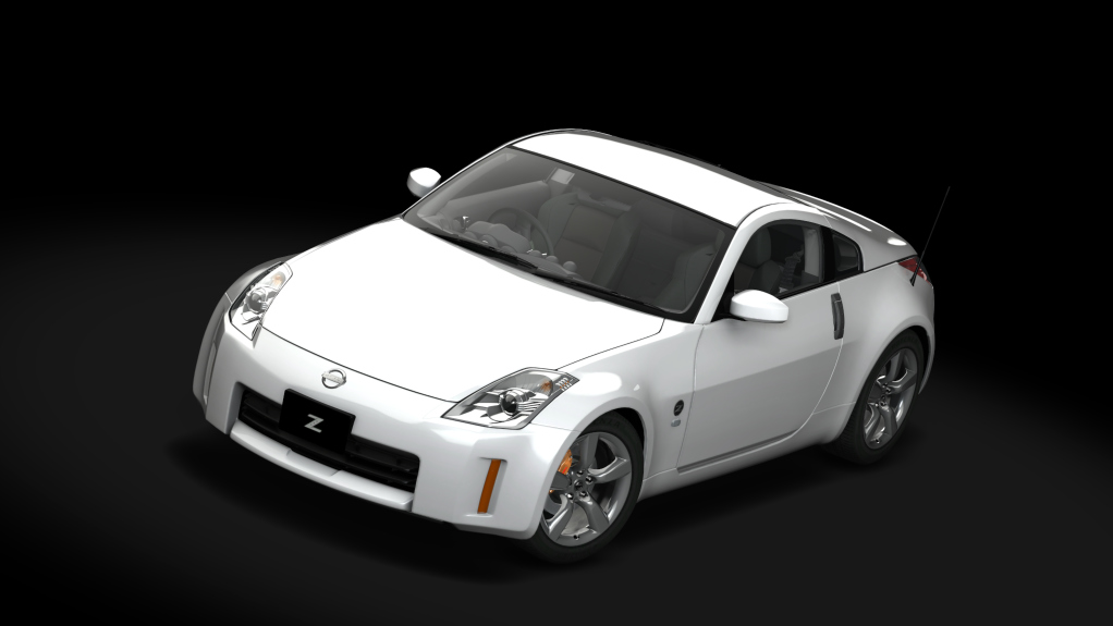 350z with streets, skin white