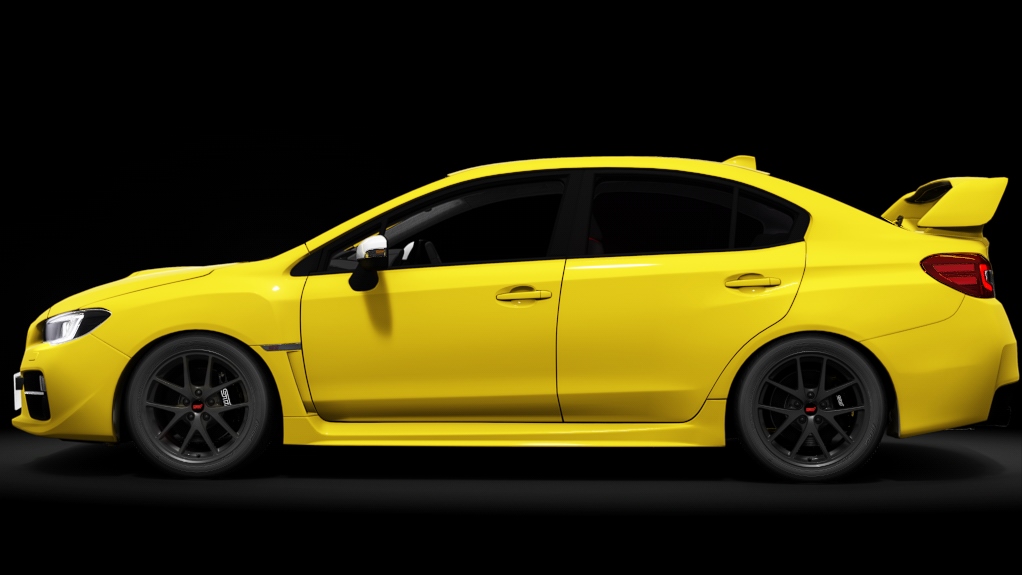 Subaru WRX STI Type S, skin Road_Just a Yellow