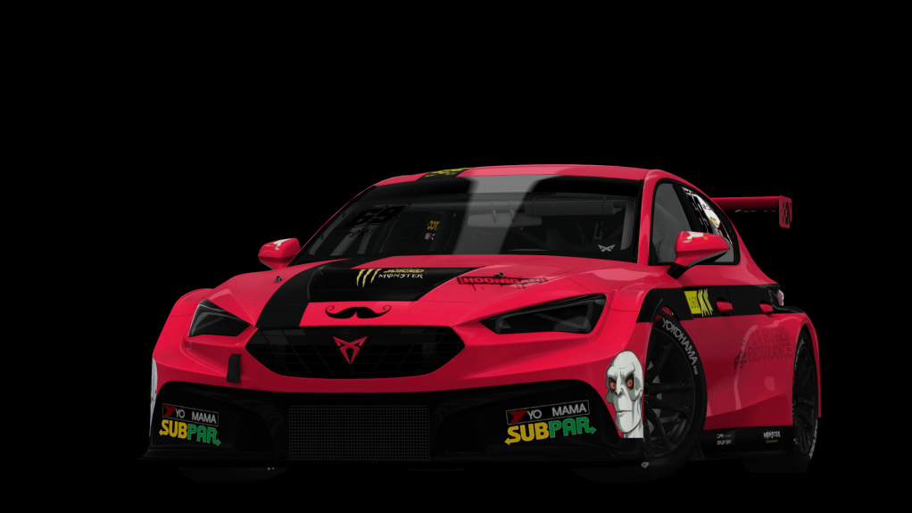 Cupra Leon Competición 2022, skin Greggs Racing