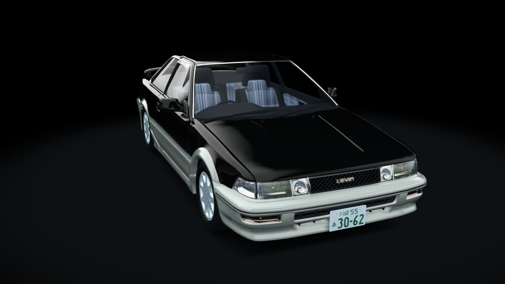 Toyota Corolla Levin AE92 GT APEX Kouki project, skin shooting torning